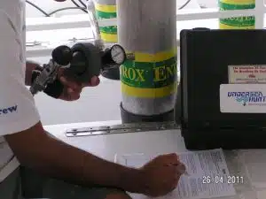SCBA Compressed Air Testing