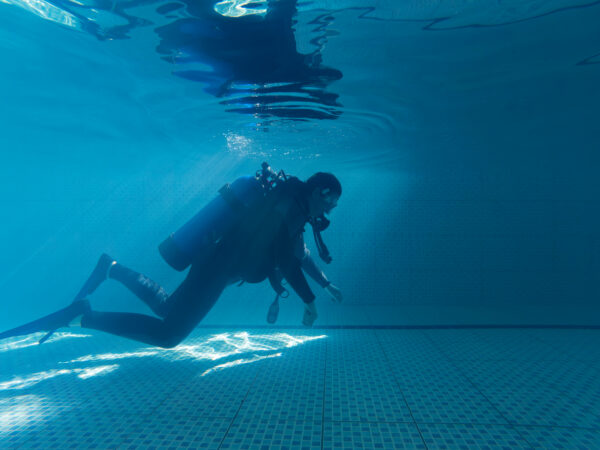 scuba diving air tank